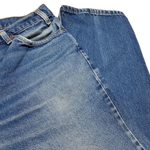 VINTAGE Levi's 509 Orange Tab Distressed Jeans - Picture 7 of 16